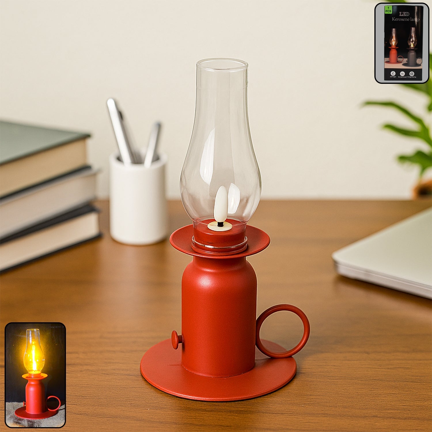Vintage Style Plastic Candle Light LED Lamp Vintage Style Plastic Candle Light LED Lamp